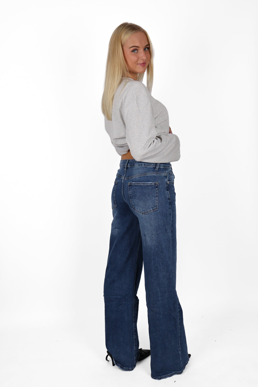 Soof Midwaist TALL Wide Leg Jeans - Non Stretch