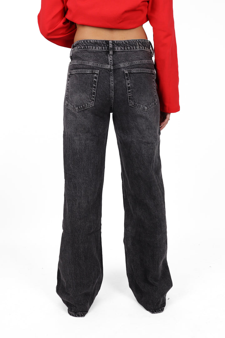 After Dark Midwaist TALL Wide Leg Jeans - Non Stretch
