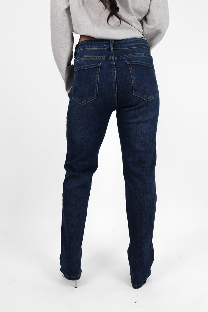 2906 Plus Size Straight Leg Jeans - Stretch