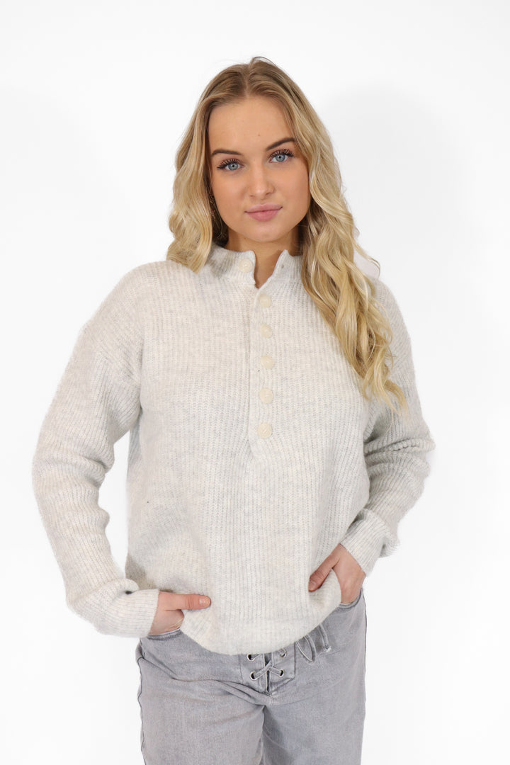 Lio Button Sweater