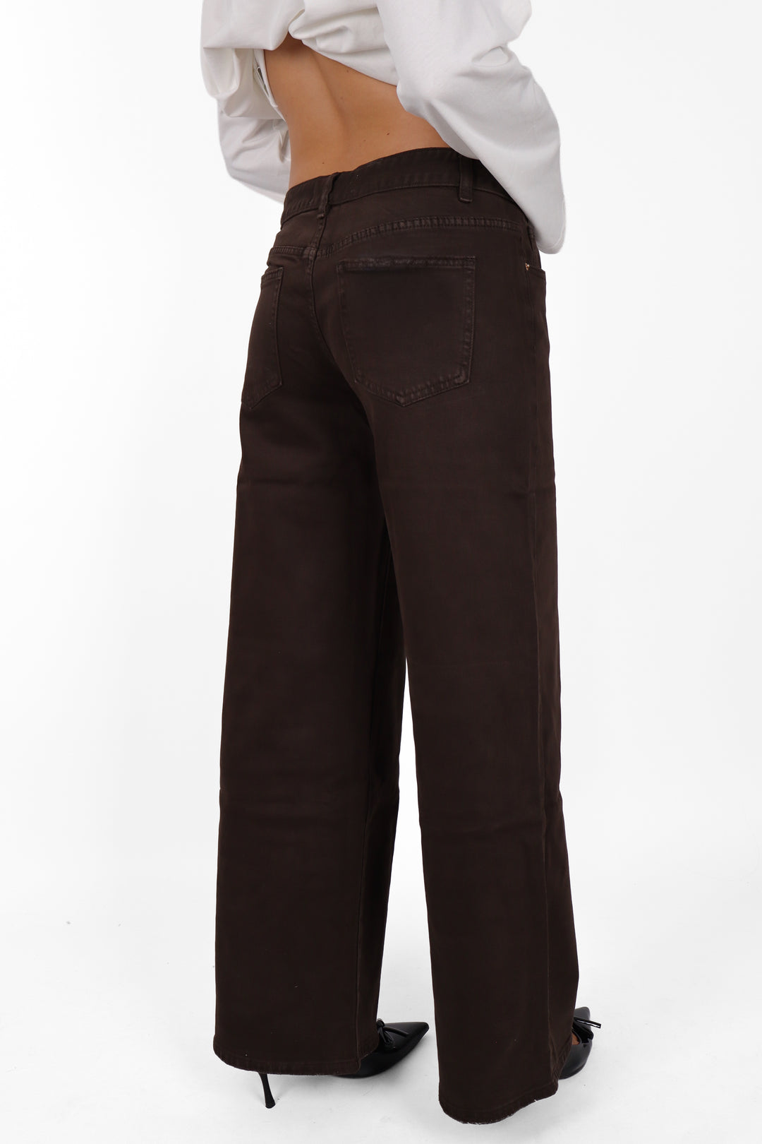 206 Mocha Low Waist Jeans - Light Stretch