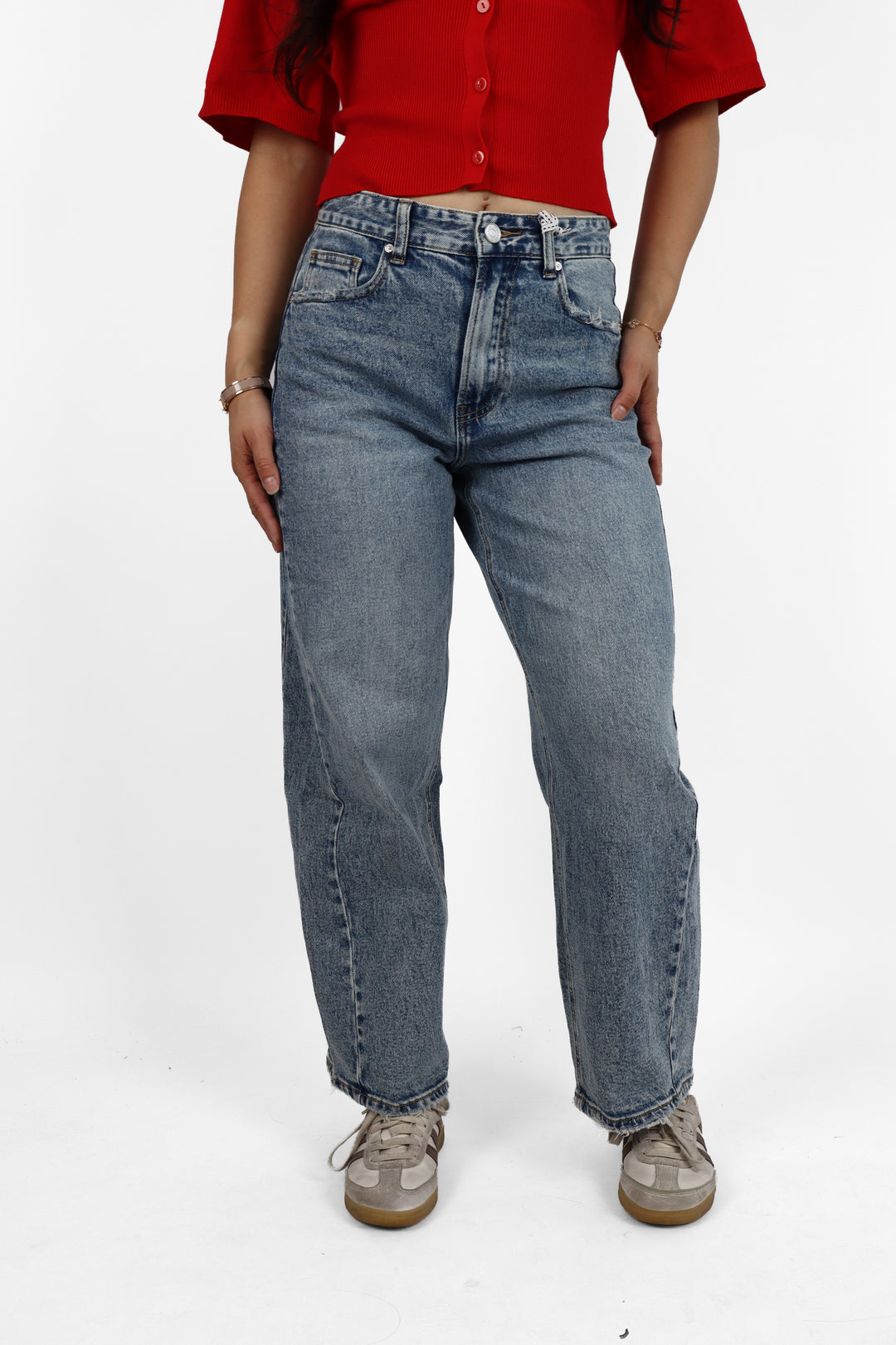 3987 Petite Balloon Jeans - Non Stretch