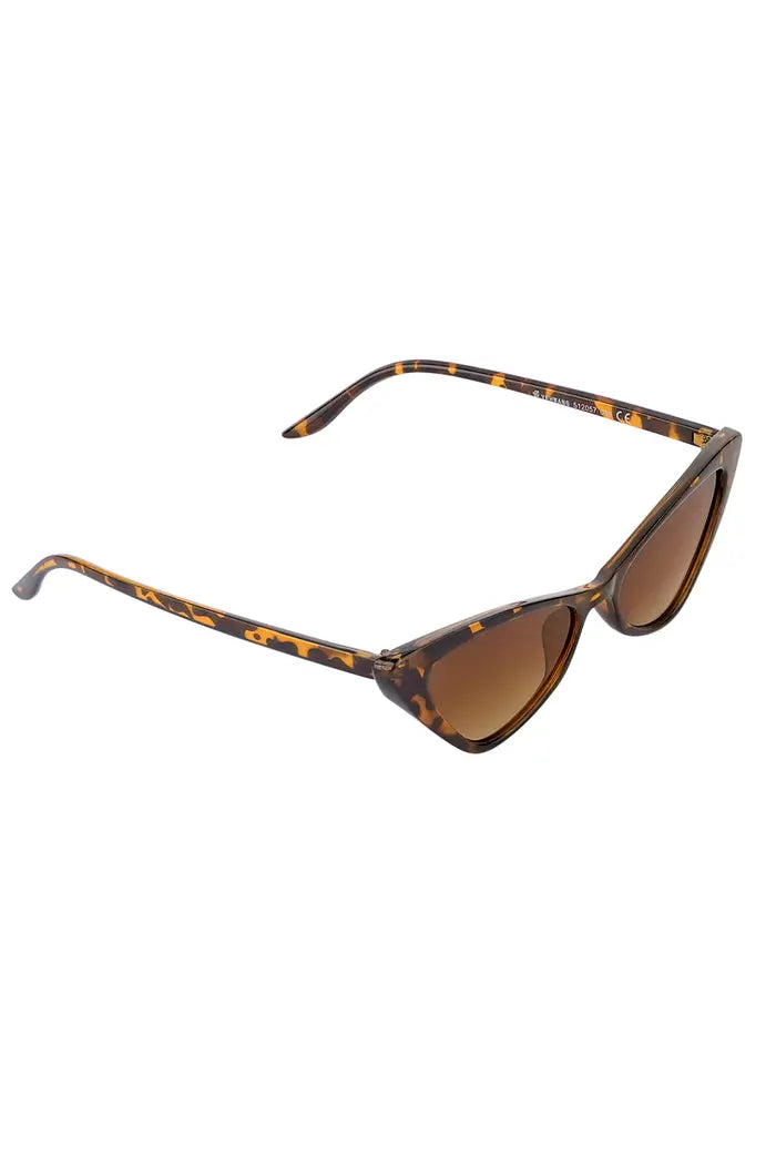 Leopard Cat Sunglasses  - Brown
