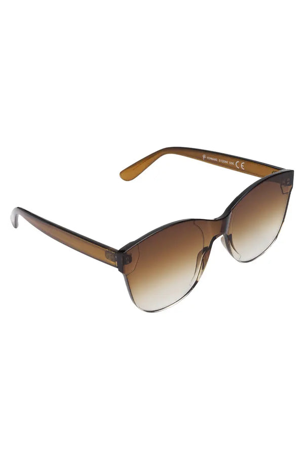 Mora Retro Sunglasses - Brown