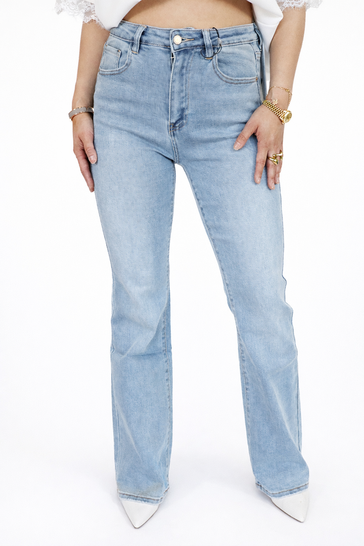 Flared Jeans - Stretch