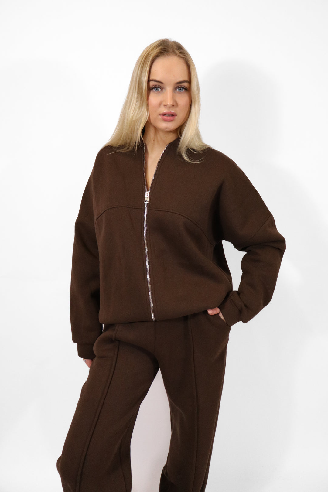 Perfect Jogging Set TALL - Brown
