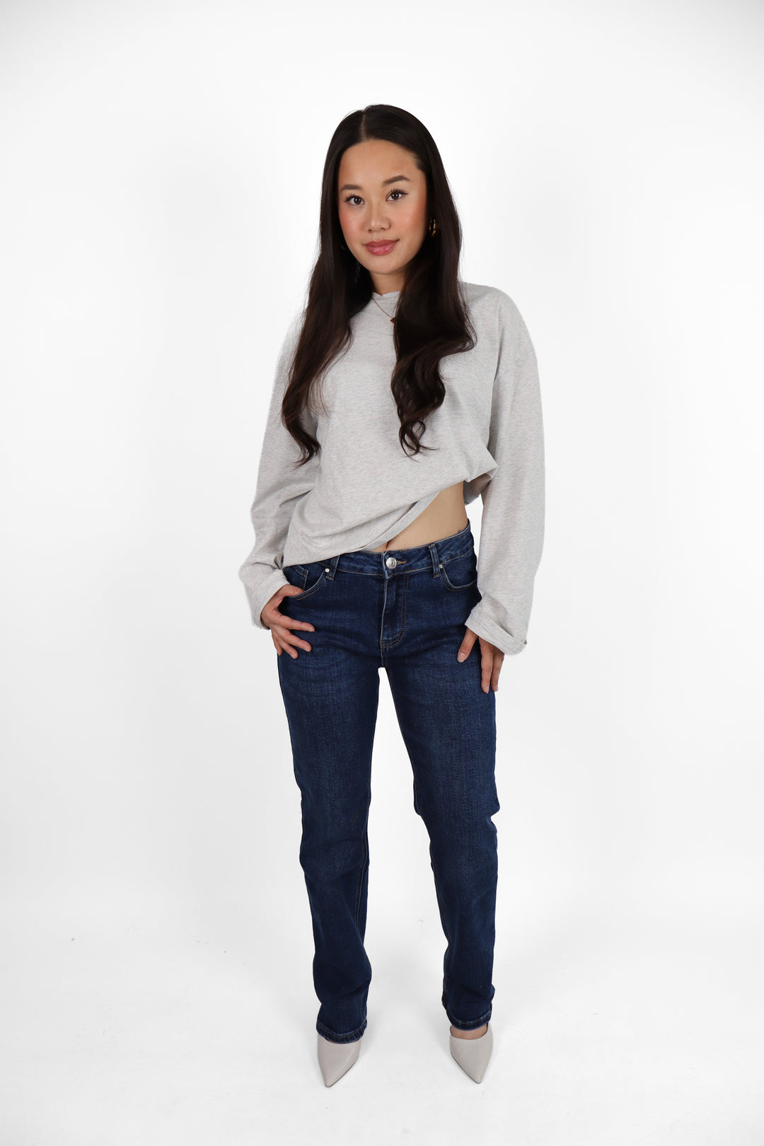 2906 Plus Size Straight Leg Jeans - Stretch