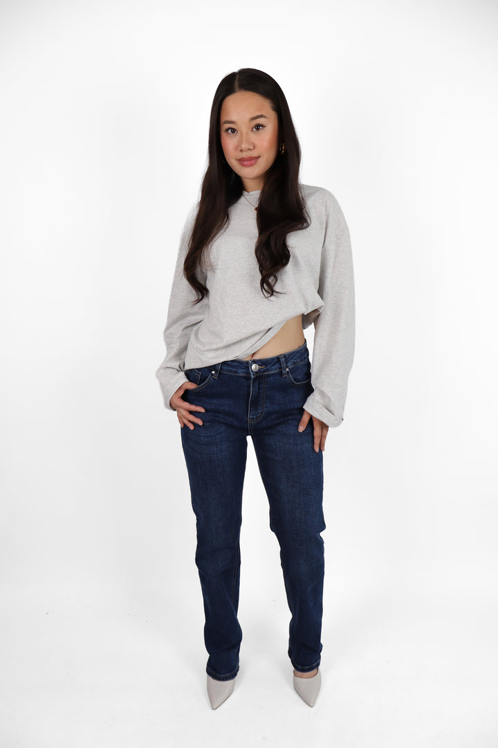 2906 Plus Size Straight Leg Jeans - Stretch