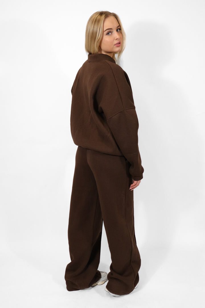 Perfect Jogging Set TALL - Brown