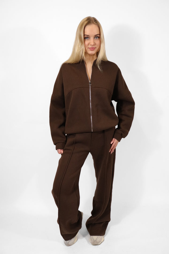 Perfect Jogging Set TALL - Brown