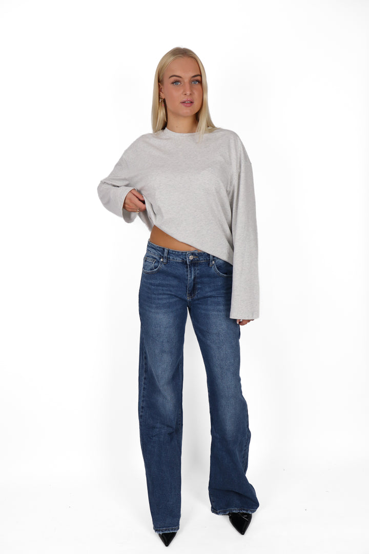 Soof Midwaist TALL Wide Leg Jeans - Non Stretch