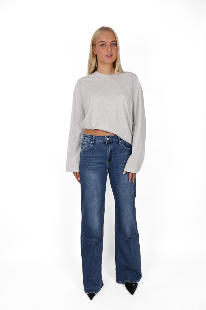 Soof Midwaist TALL Wide Leg Jeans - Non Stretch