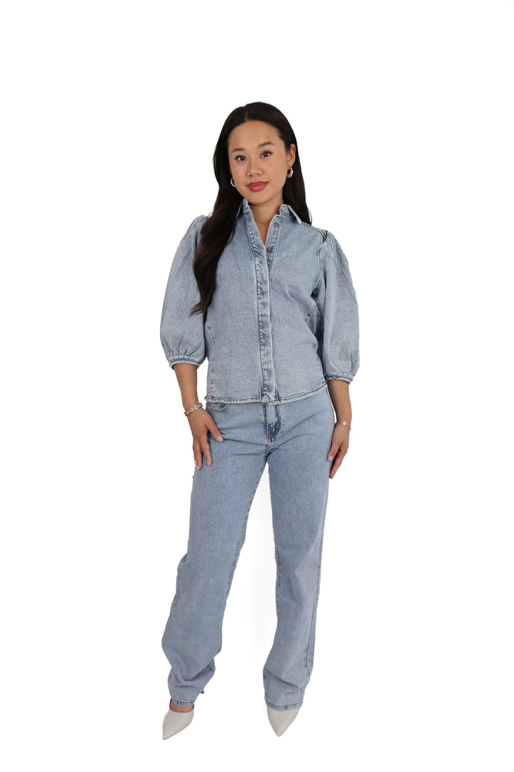 The Muse Straight Leg Jeans - Light Stretch