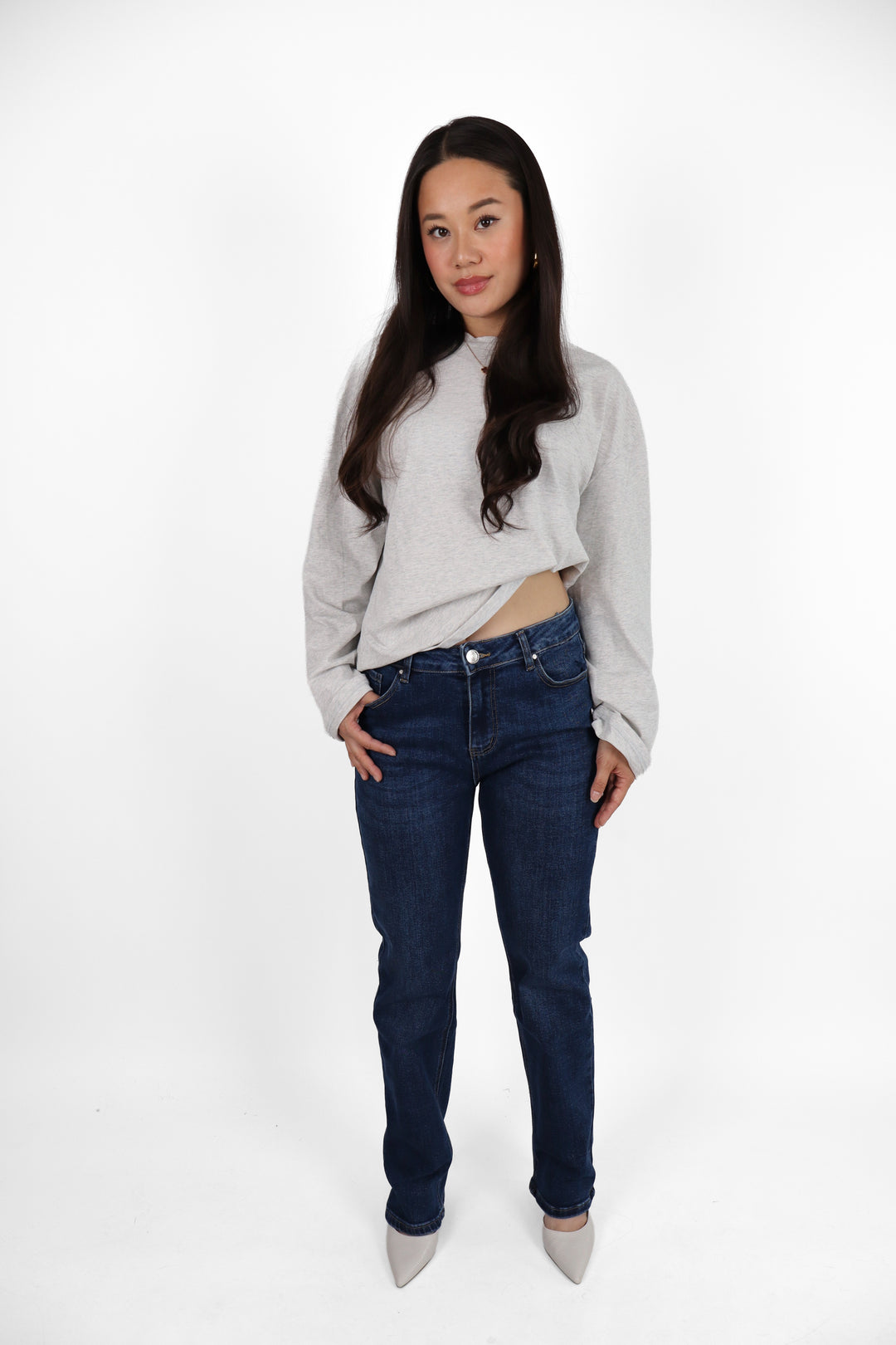 2906 Plus Size Straight Leg Jeans - Stretch