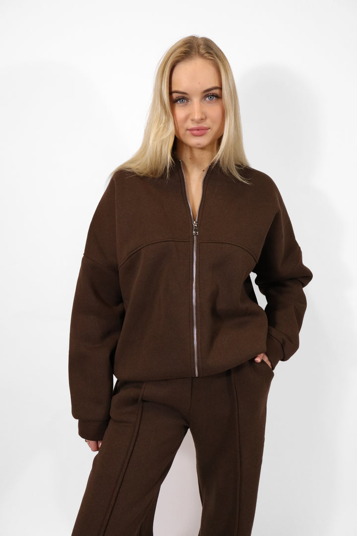 Perfect Jogging Set TALL - Brown
