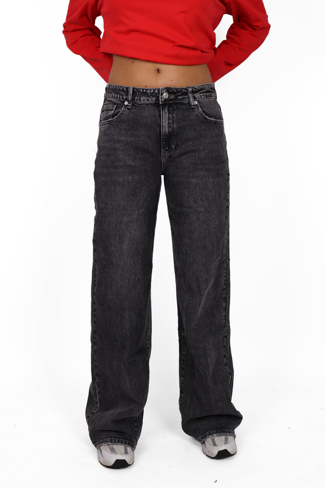 After Dark Midwaist TALL Wide Leg Jeans - Non Stretch