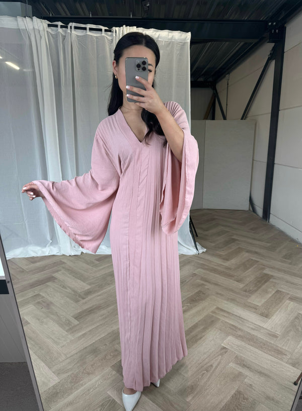 Lena Long Dress - Pink