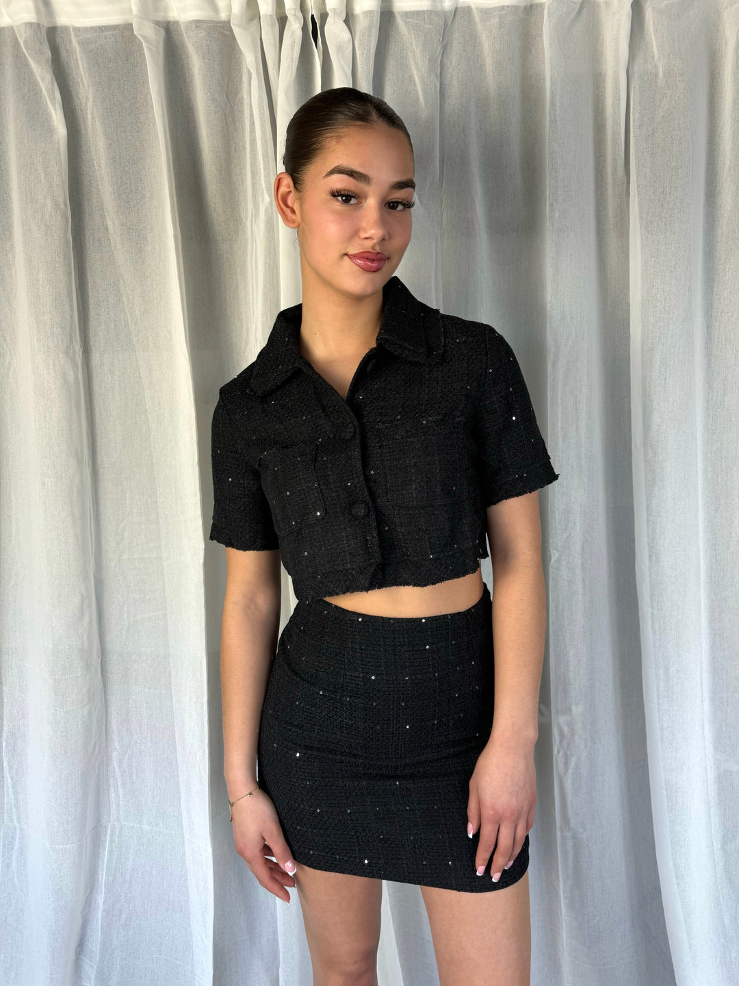 Ellie Tweed Skirt