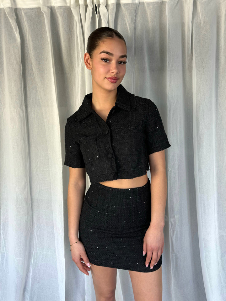 Ellie Tweed Skirt