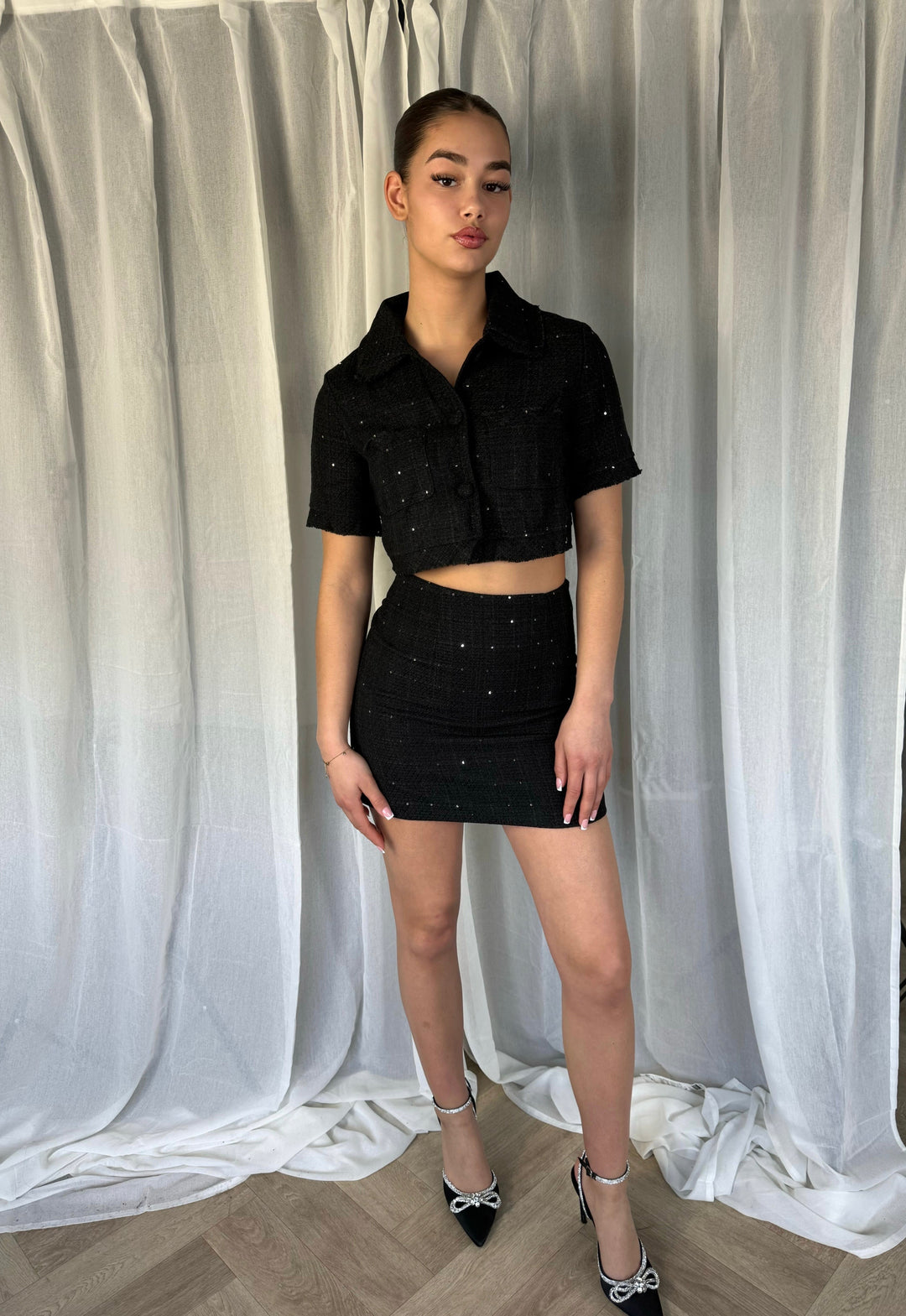 Ellie Tweed Skirt