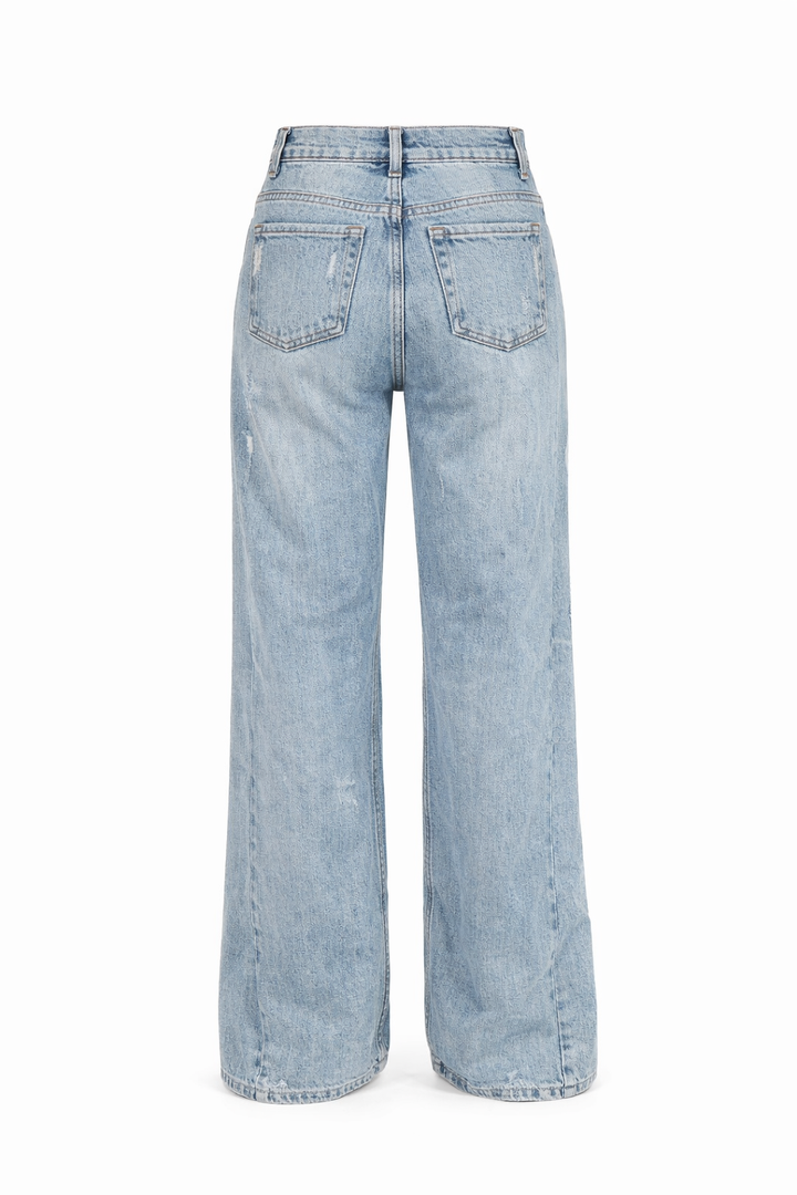 Lena Wide Leg Jeans - Stretch
