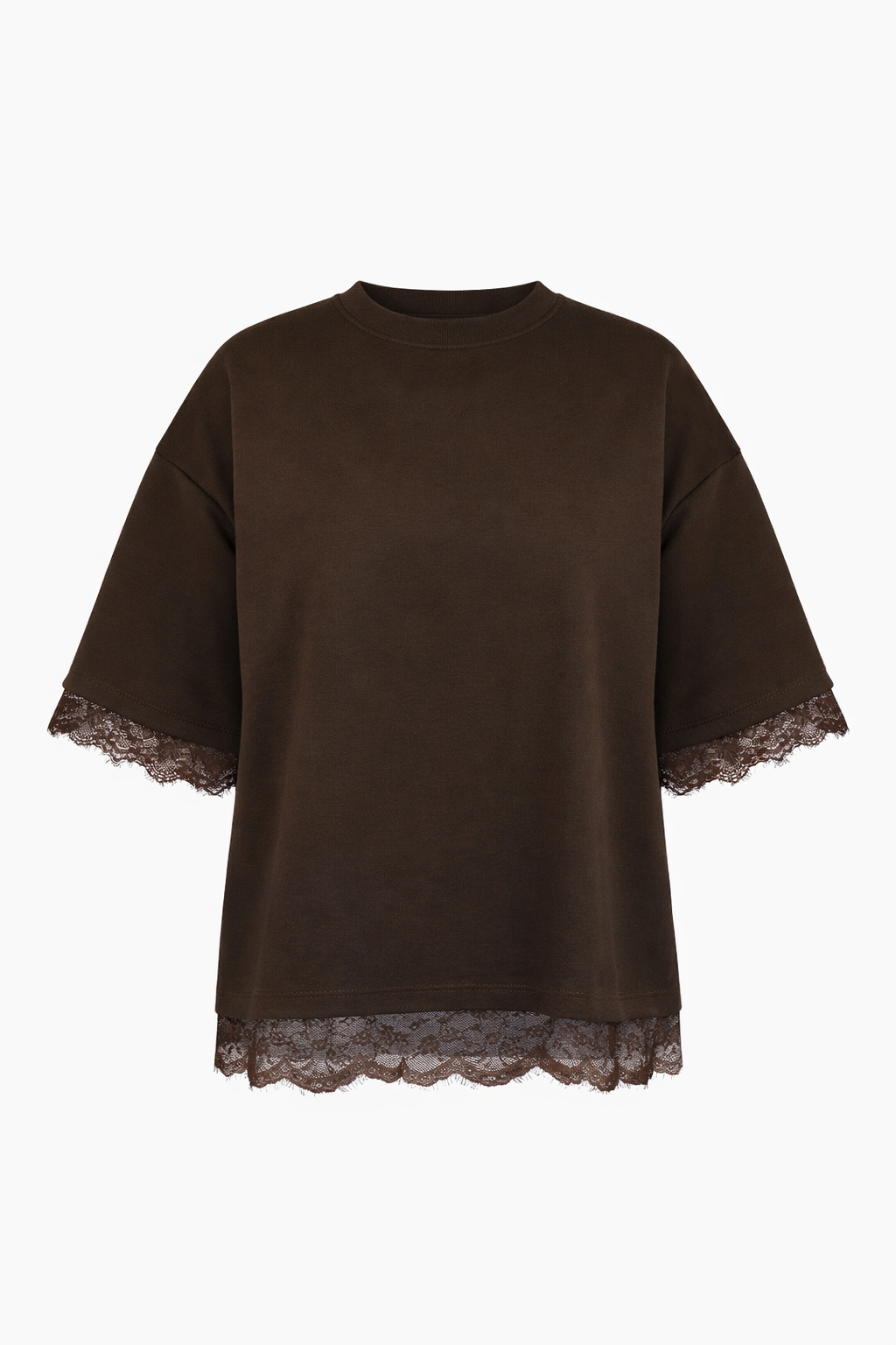 Lace Oversized Shirt