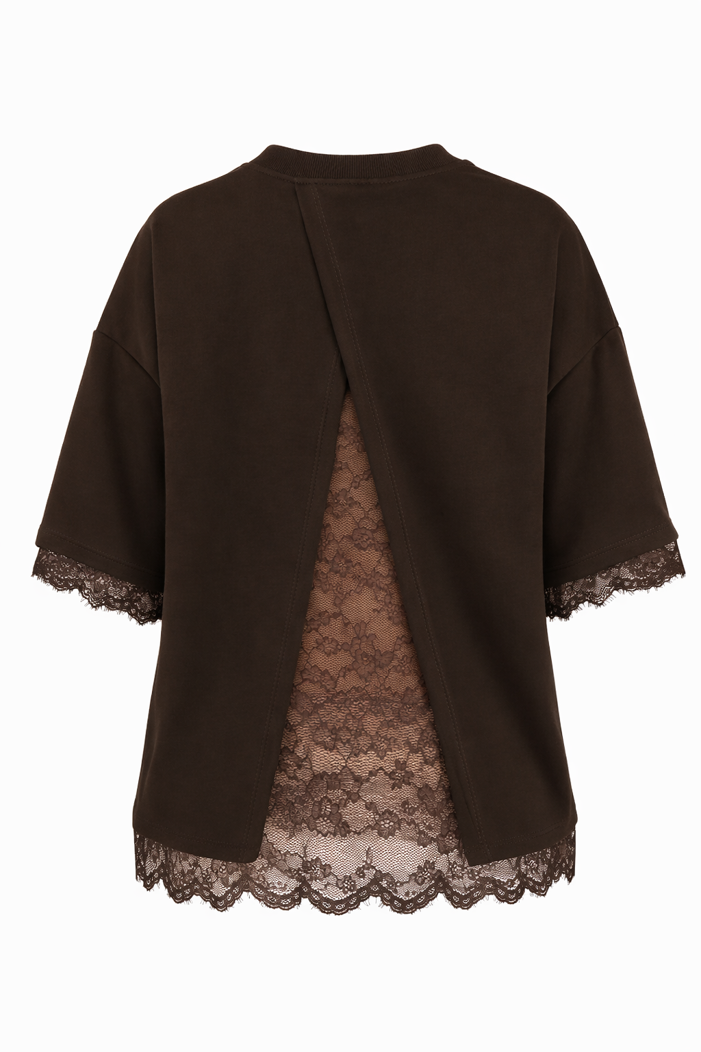 Lace Oversized Shirt