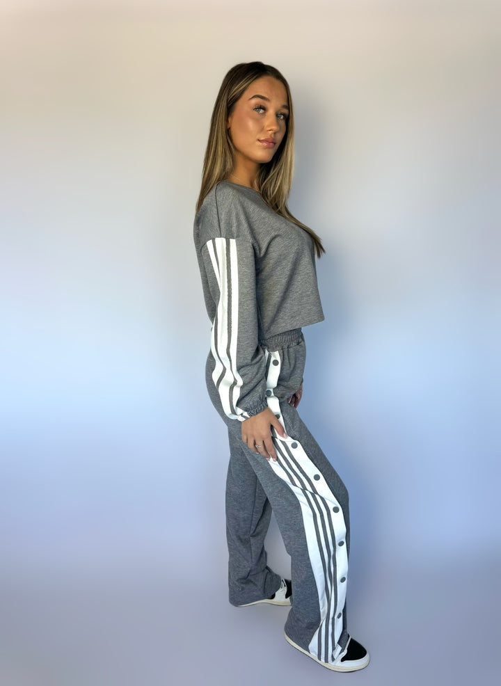 Karlijn Two Piece Jogging  - Grey