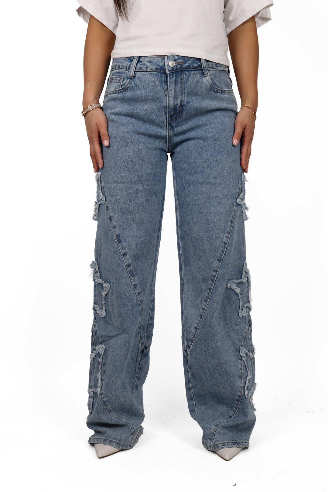 Superstar Wide Leg Jeans - Non Stretch