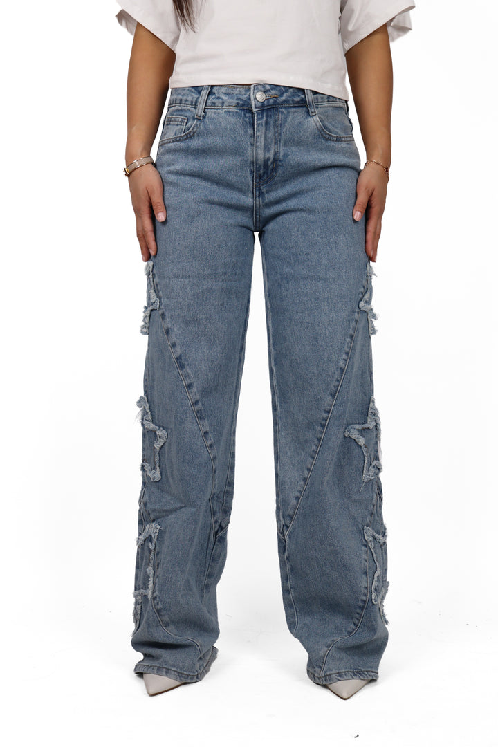 Superstar Wide Leg Jeans - Non Stretch