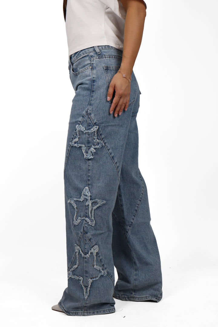 Superstar Wide Leg Jeans - Non Stretch