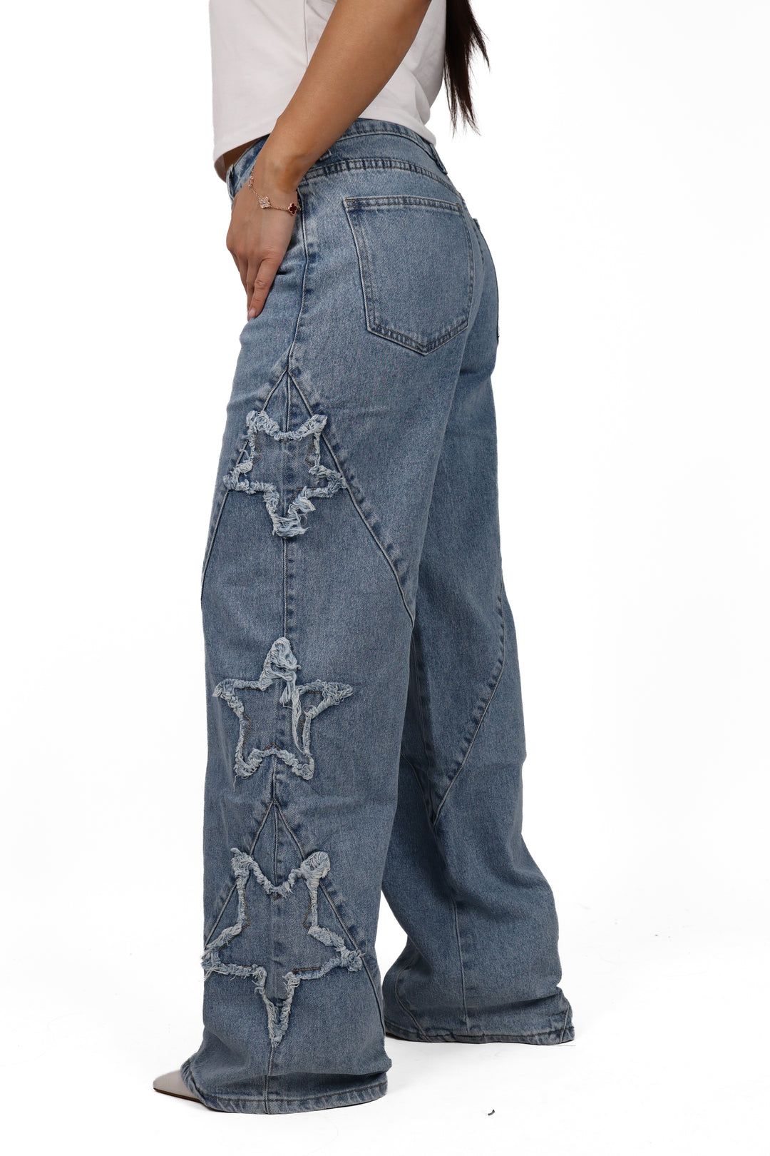 Superstar Wide Leg Jeans - Non Stretch