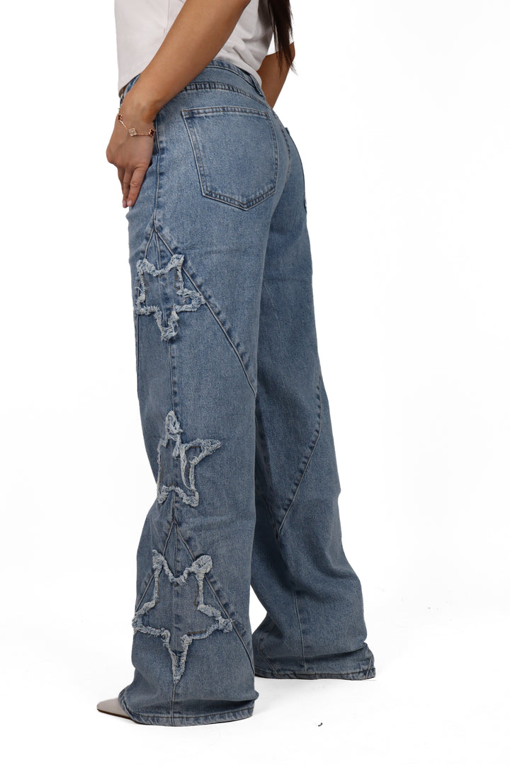 Superstar Wide Leg Jeans - Non Stretch