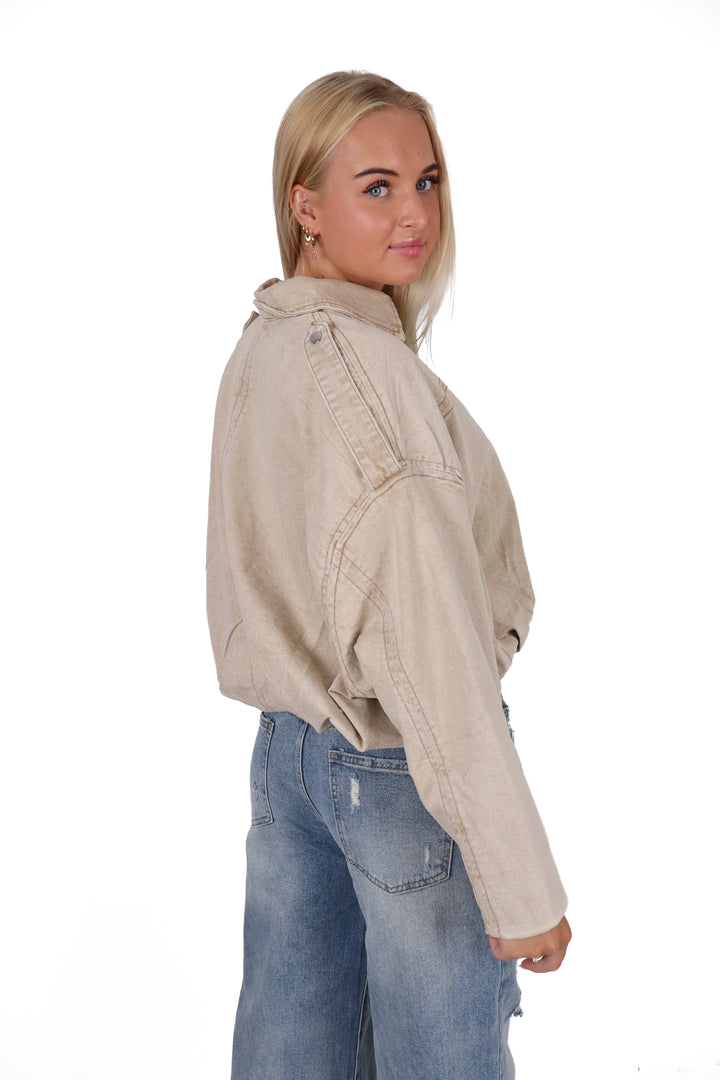 The Sandstone Denim Jacket