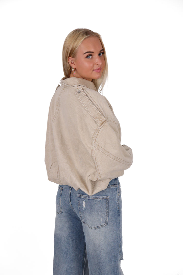 The Sandstone Denim Jacket