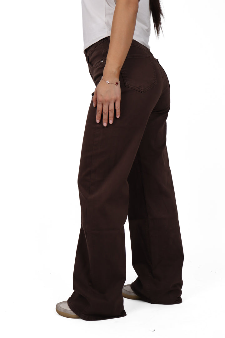 Lola Plus Size Wide Leg Jeans - Stretch