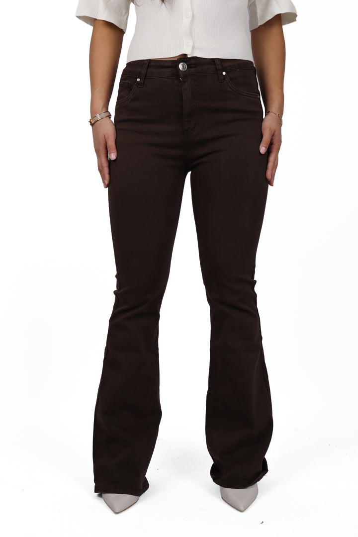 Amelia Plus Size Flared Jeans - Stretch