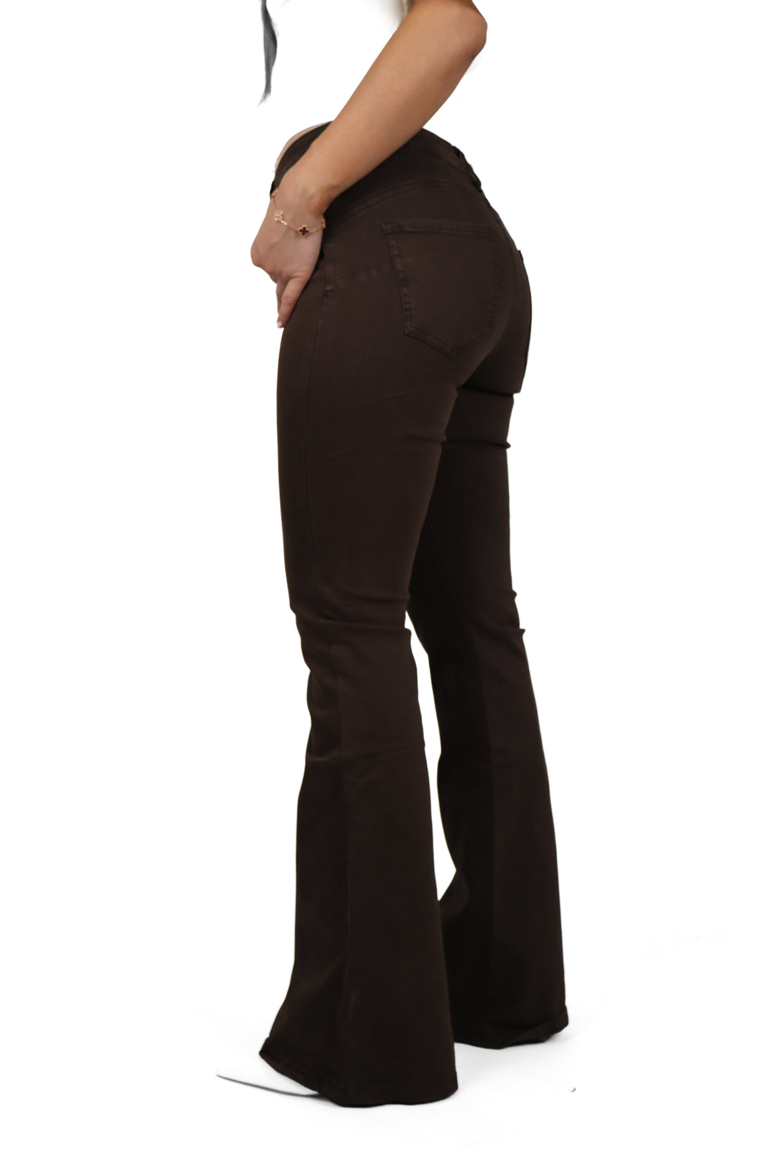 Amelia Plus Size Flared Jeans - Stretch