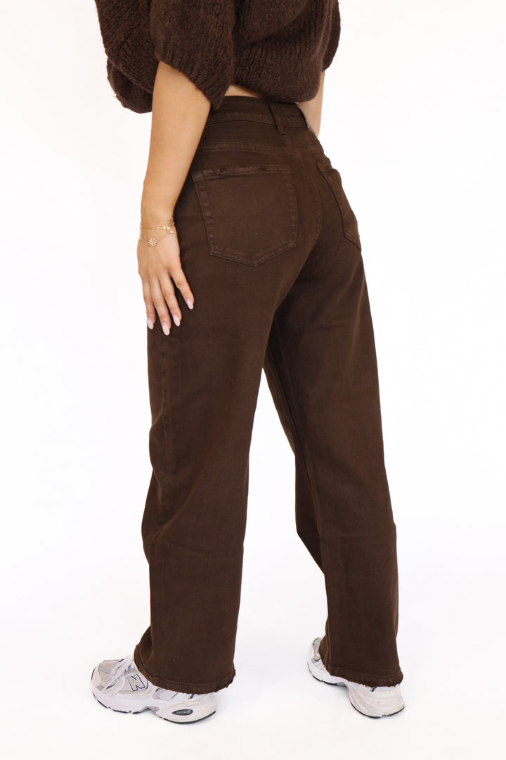 Maya Petite Balloon Fit Jeans - Stretch
