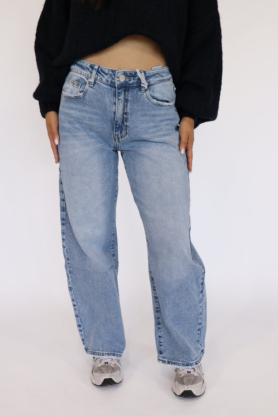 Milo Petite Balloon Fit Jeans - Stretch