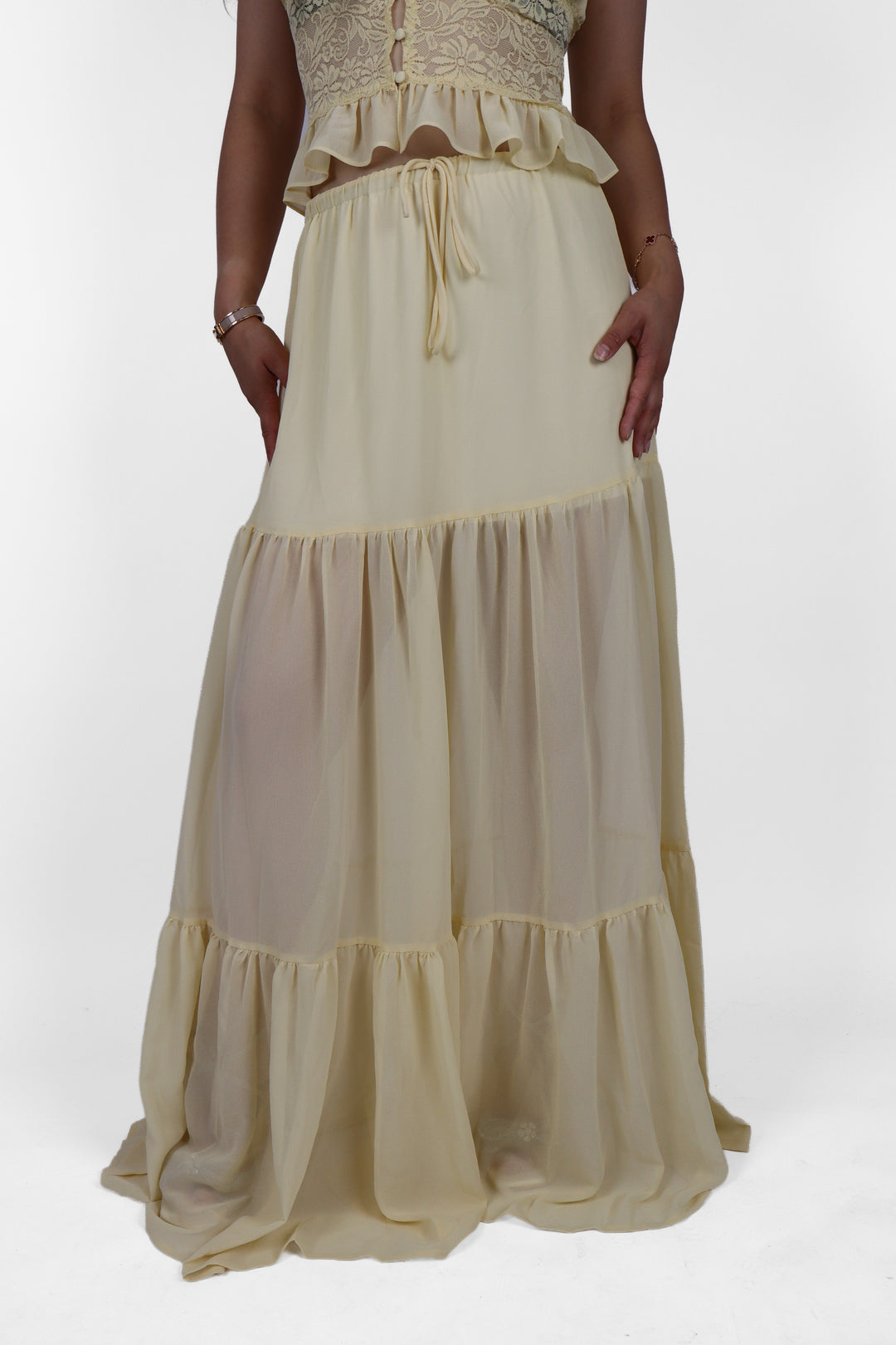 Amélie Long Skirt - Stretch