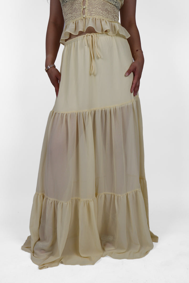 Amélie Long Skirt - Stretch