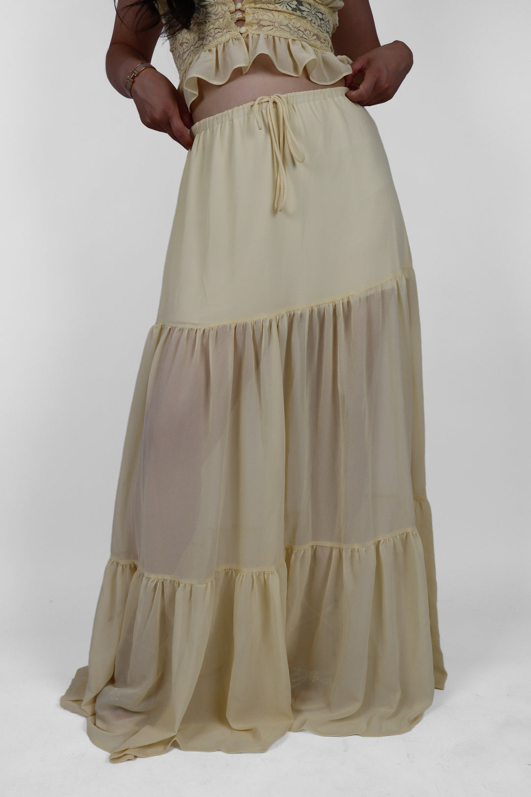 Amélie Long Skirt - Stretch