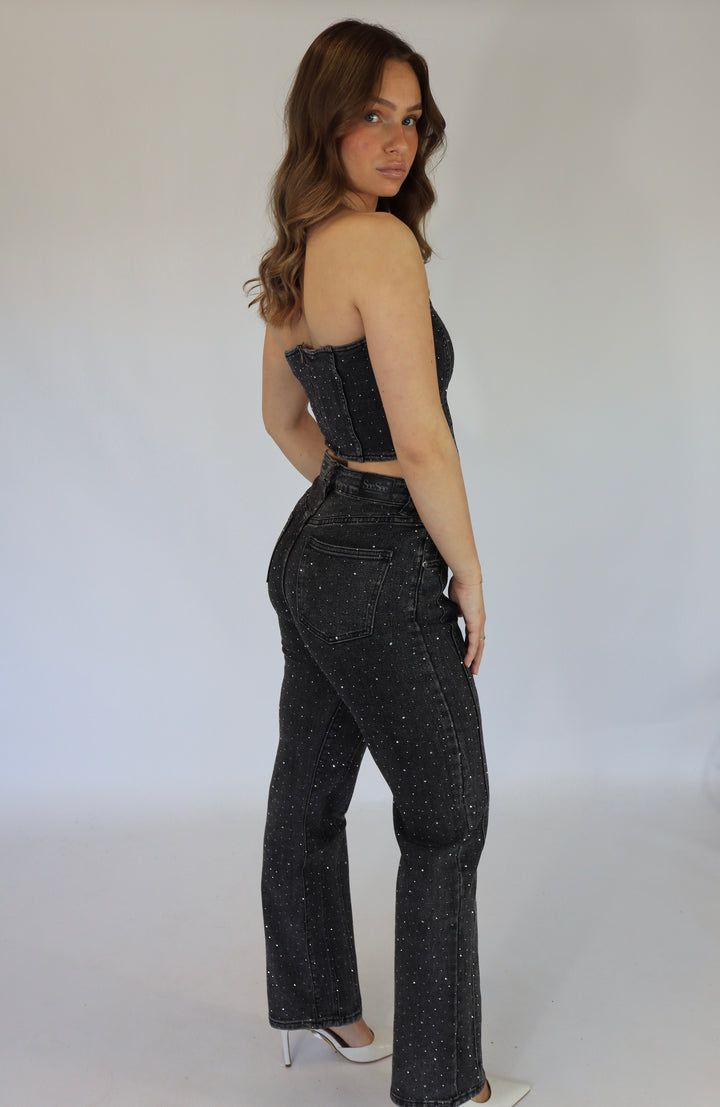 Lola Stretch Glitter Jeans