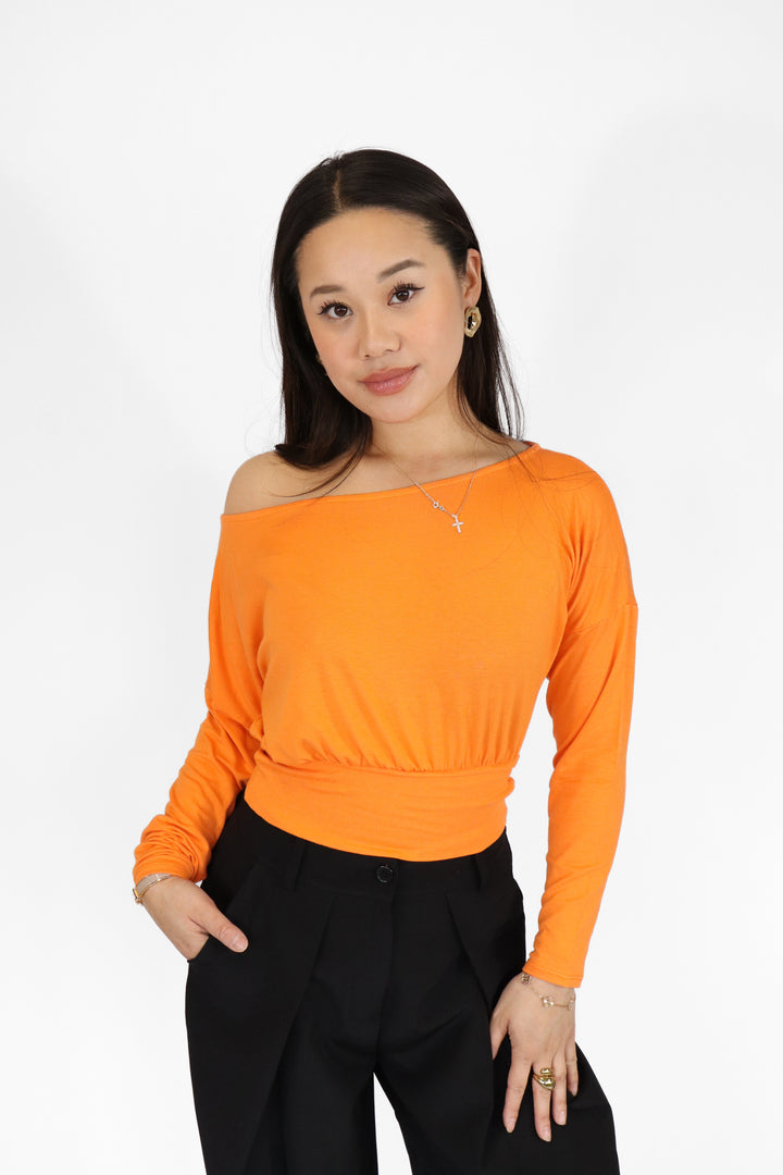 Aria Off Shoulder Top - Stretch