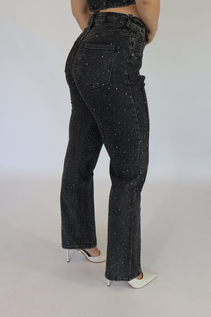 Lola Stretch Glitter Jeans