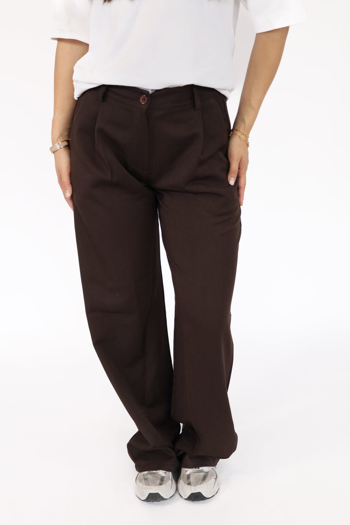 ''Regular'' Wide Leg Pantalon