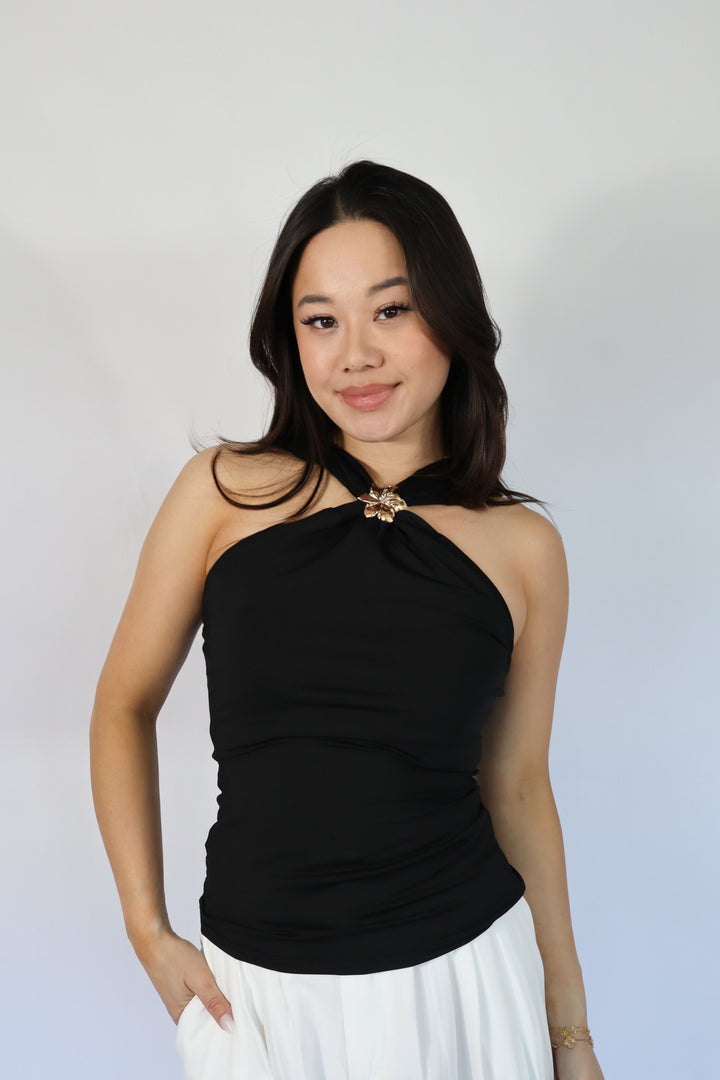Cross Neck Top