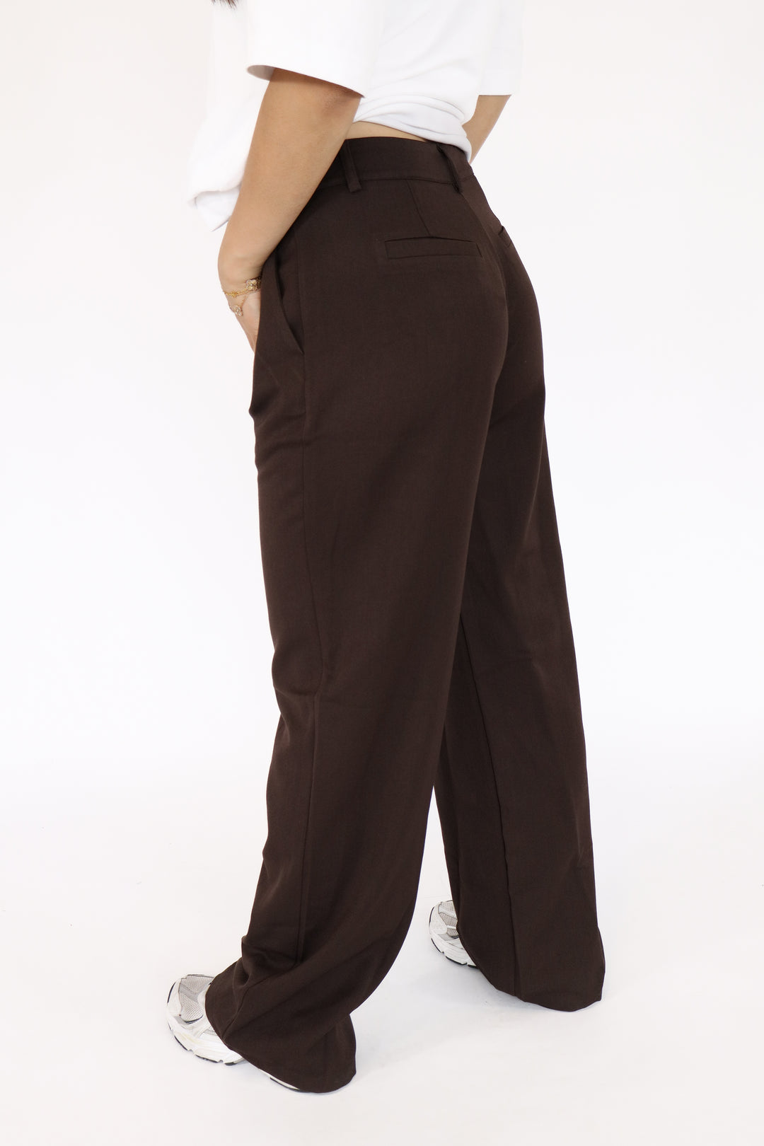 ''Regular'' Wide Leg Pantalon