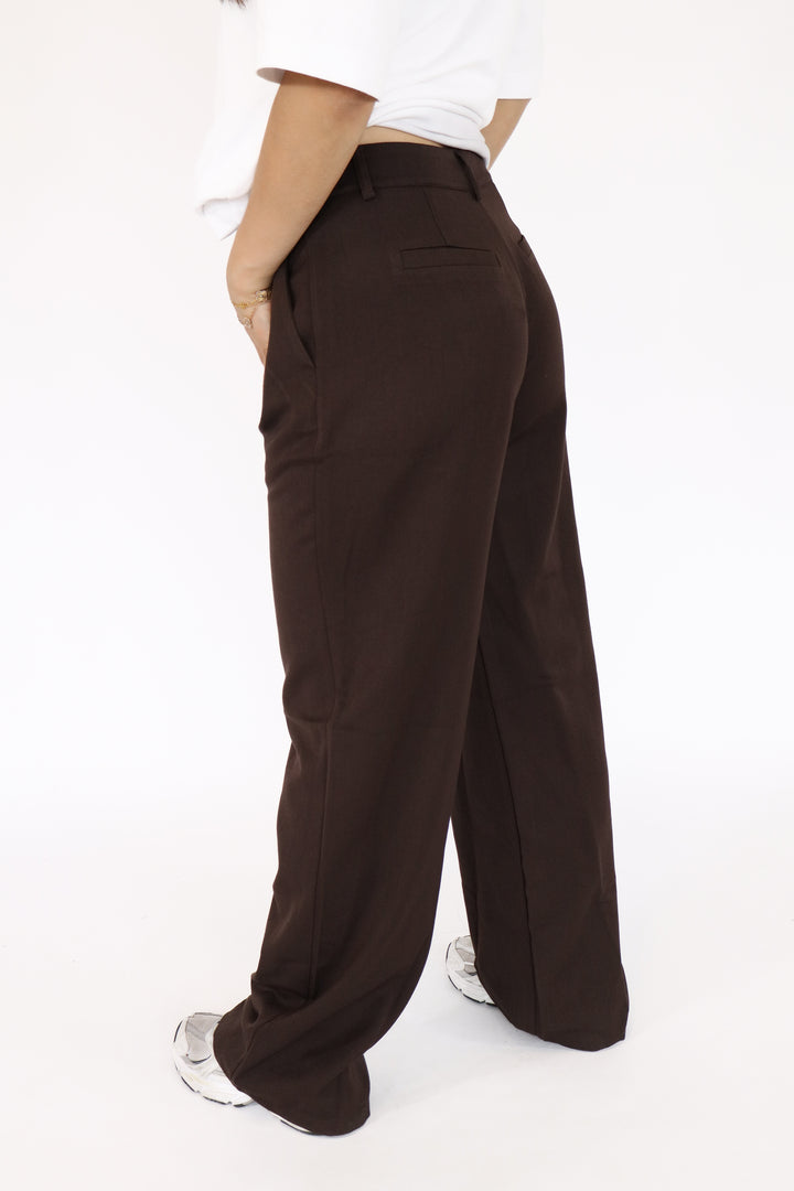 ''Regular'' Wide Leg Pantalon